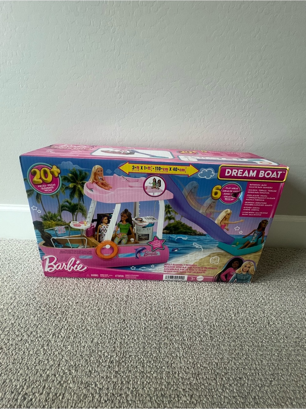 Barbie Dream Boat Playset NIB (Retired) $85